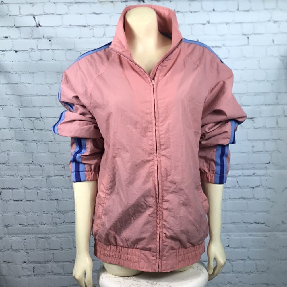Urban Outfitters | Striped Retro Windbreaker